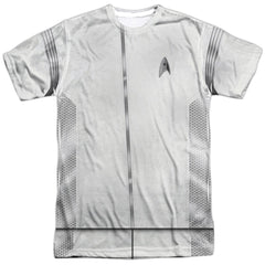 Star Trek Medical Uniform Men's Regular Fit Polyester Short-Sleeve T-Shirt
