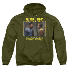 Star Trek Mirror Mirror Men's Pull-Over 75 25 Poly Hoodie