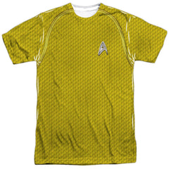 Star Trek Movie Command Uniform Men's Regular Fit Polyester Short-Sleeve T-Shirt