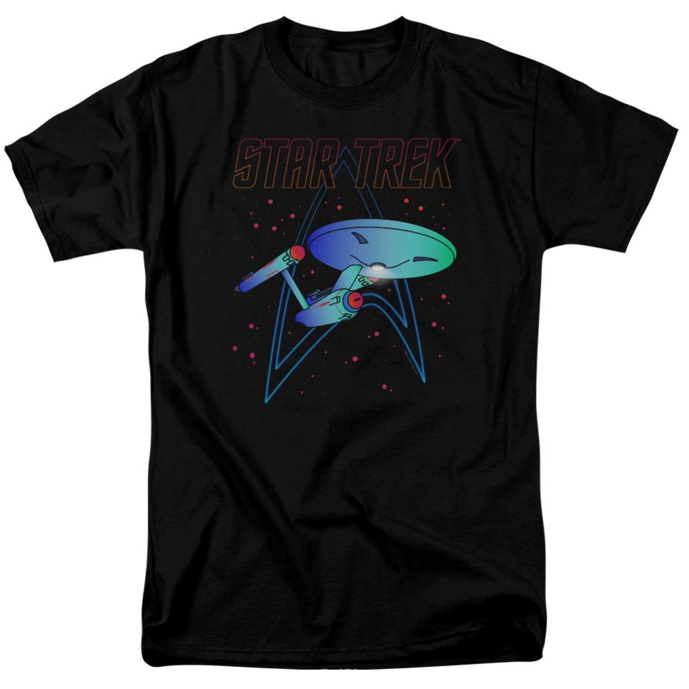 Star Trek Neon Trek Men's 18/1 Cotton Short-Sleeve T-Shirt