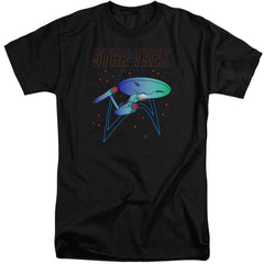 Star Trek Neon Trek Men's 18/1 Tall Cotton Short-Sleeve T-Shirt