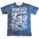 Star Trek Pop Stars Men's Regular Fit Poly Cotton Short-Sleeve T-Shirt