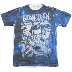 Star Trek Pop Stars Men's Regular Fit Poly Cotton Short-Sleeve T-Shirt