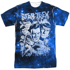 Star Trek Pop Stars Men's Regular Fit Polyester Short-Sleeve T-Shirt