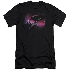 Star Trek Prime Directive Men's Ultra-Soft 30/1 Cotton Slim Short-Sleeve T-Shirt