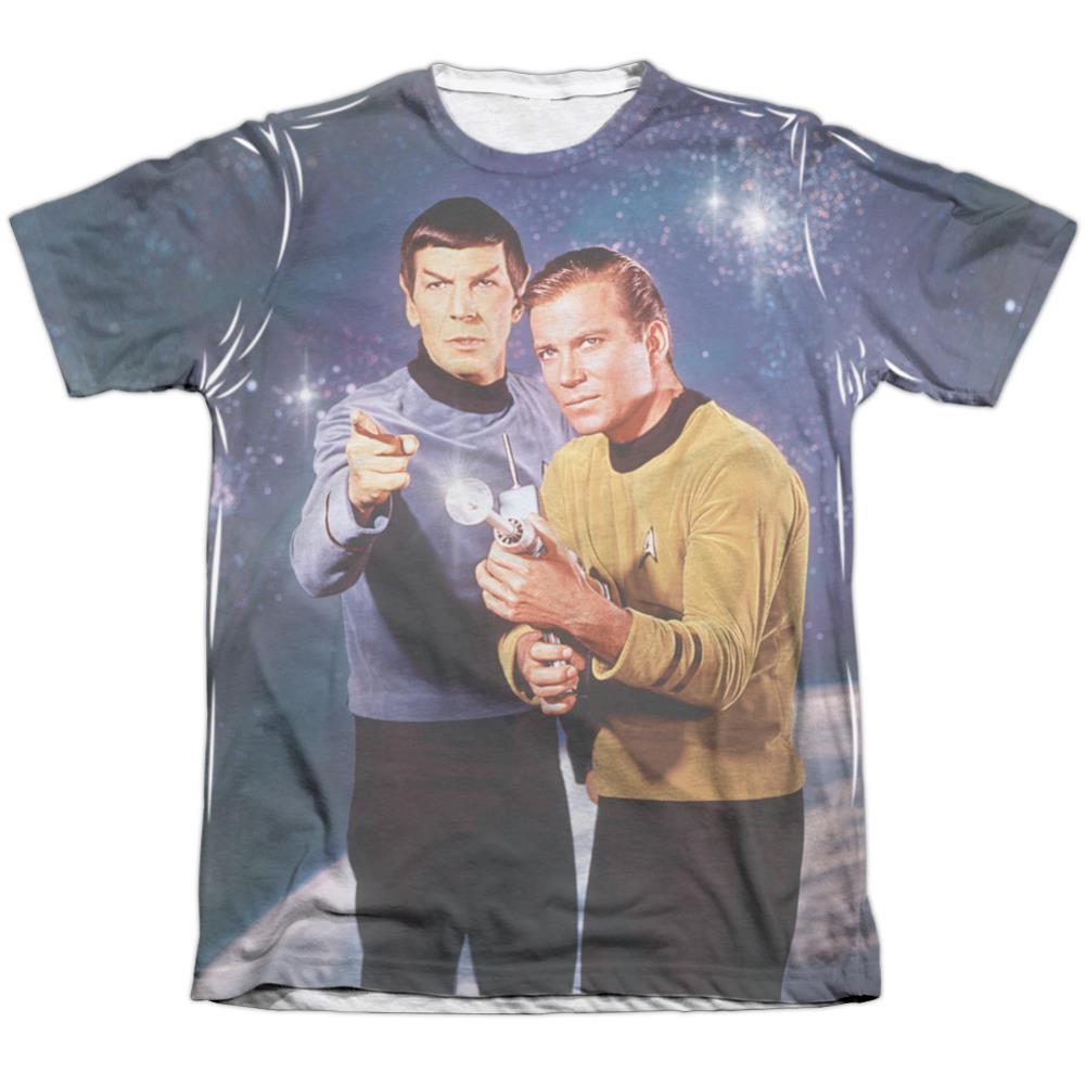 Star Trek Protectors Men's Regular Fit Poly Cotton Short-Sleeve T-Shirt