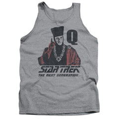 Star Trek Q Point Men's 18/1 Cotton Tank Top