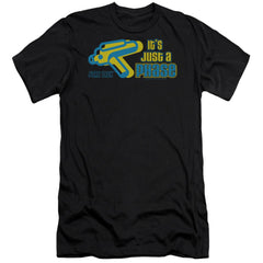 Star Trek Quogs Just A Phase Men's Ultra-Soft 30/1 Cotton Slim Short-Sleeve T-Shirt