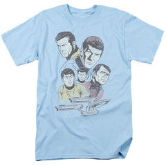 Star Trek Retro Crew Men's 18/1 Cotton Short-Sleeve T-Shirt