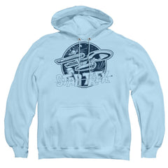 Star Trek Retro Enterprise Men's Pull-Over 75 25 Poly Hoodie