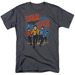 Star Trek Run Forward Men's 18/1 Cotton Short-Sleeve T-Shirt