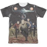 Star Trek Running Men's Regular Fit Poly Cotton Short-Sleeve T-Shirt