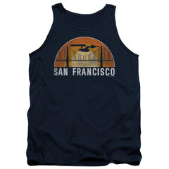 Star Trek San Francisco Trek Men's 18/1 Cotton Tank Top