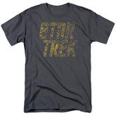 Star Trek Schematic Logo Men's 18/1 Cotton Short-Sleeve T-Shirt