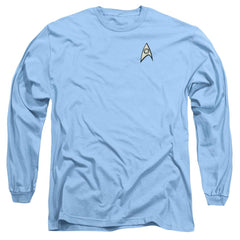 Star Trek Science Uniform Men's 18/1 Cotton Long-Sleeve T-Shirt