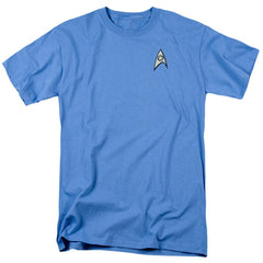 Star Trek Science Uniform Men's 18/1 Cotton Short-Sleeve T-Shirt
