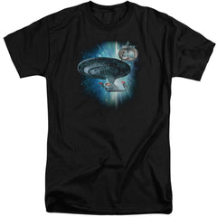 Star Trek Ship 30 Men's 18/1 Tall Cotton Short-Sleeve T-Shirt