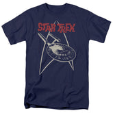 Star Trek Ship Symbol Men's 18/1 Cotton Short-Sleeve T-Shirt