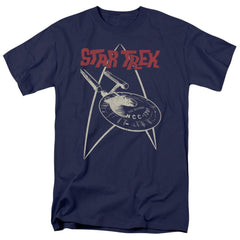 Star Trek Ship Symbol Men's 18/1 Cotton Short-Sleeve T-Shirt