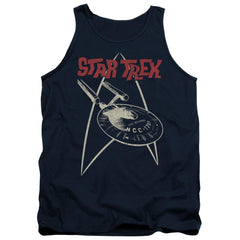 Star Trek Ship Symbol Men's 18/1 Cotton Tank Top