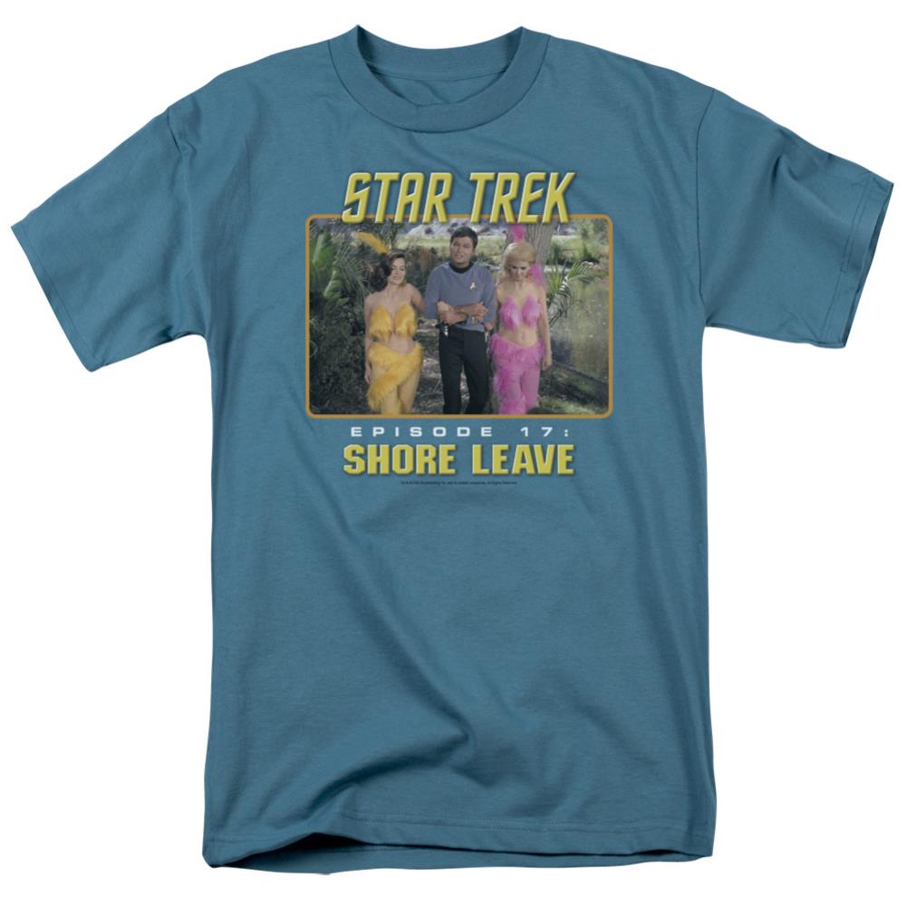 Star Trek Shore Leave Men's 18/1 Cotton Short-Sleeve T-Shirt