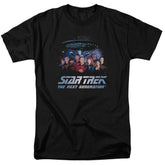 Star Trek Space Group Men's 18/1 Cotton Short-Sleeve T-Shirt