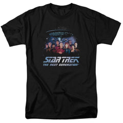 Star Trek Space Group Men's 18/1 Cotton Short-Sleeve T-Shirt