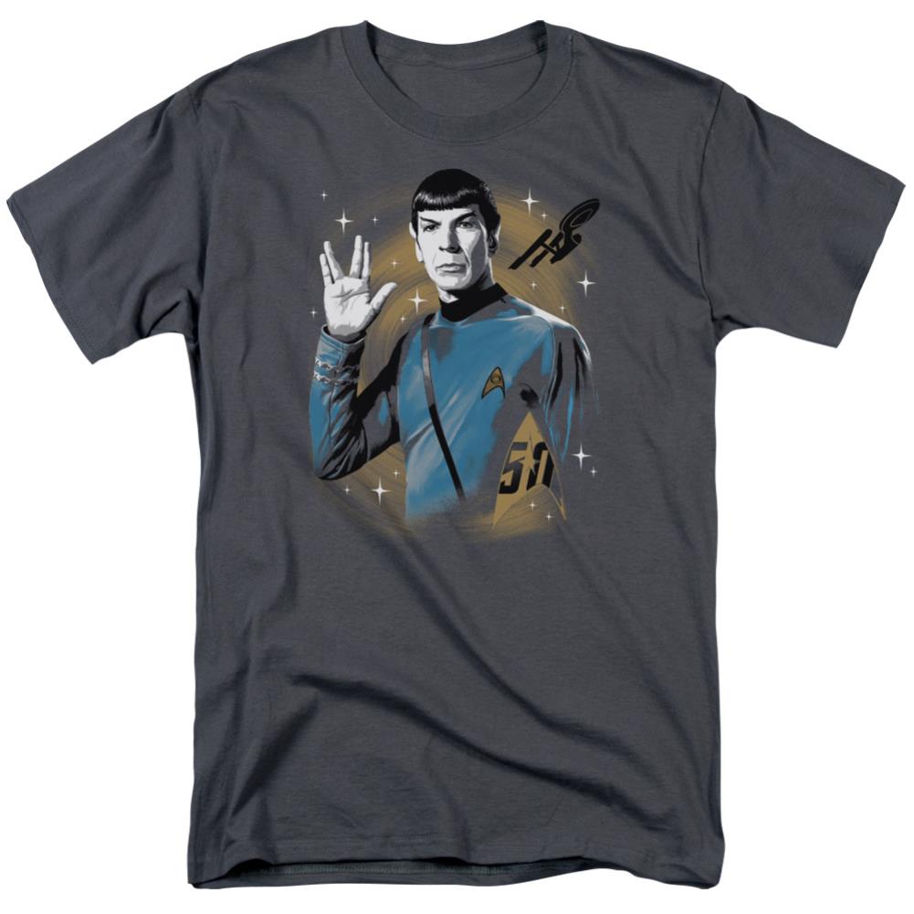 Star Trek Space Prosper Men's 18/1 Cotton Short-Sleeve T-Shirt