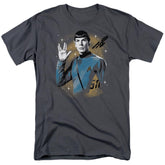 Star Trek Space Prosper Men's 18/1 Cotton Short-Sleeve T-Shirt