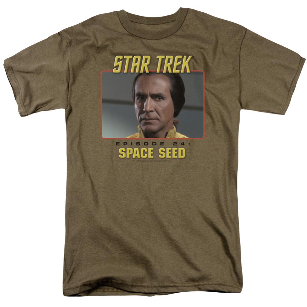 Star Trek Space Seed Men's 18/1 Cotton Short-Sleeve T-Shirt