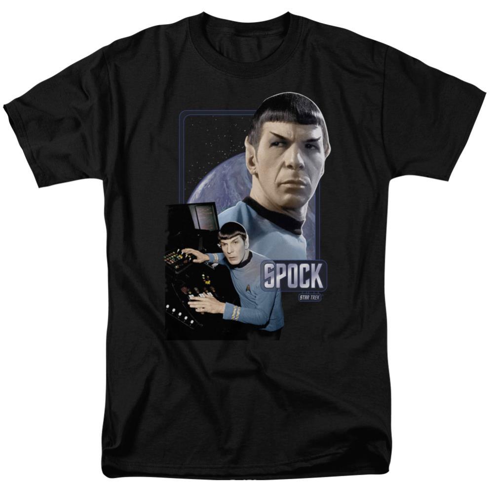 Star Trek Spock Men's 18/1 Cotton Short-Sleeve T-Shirt