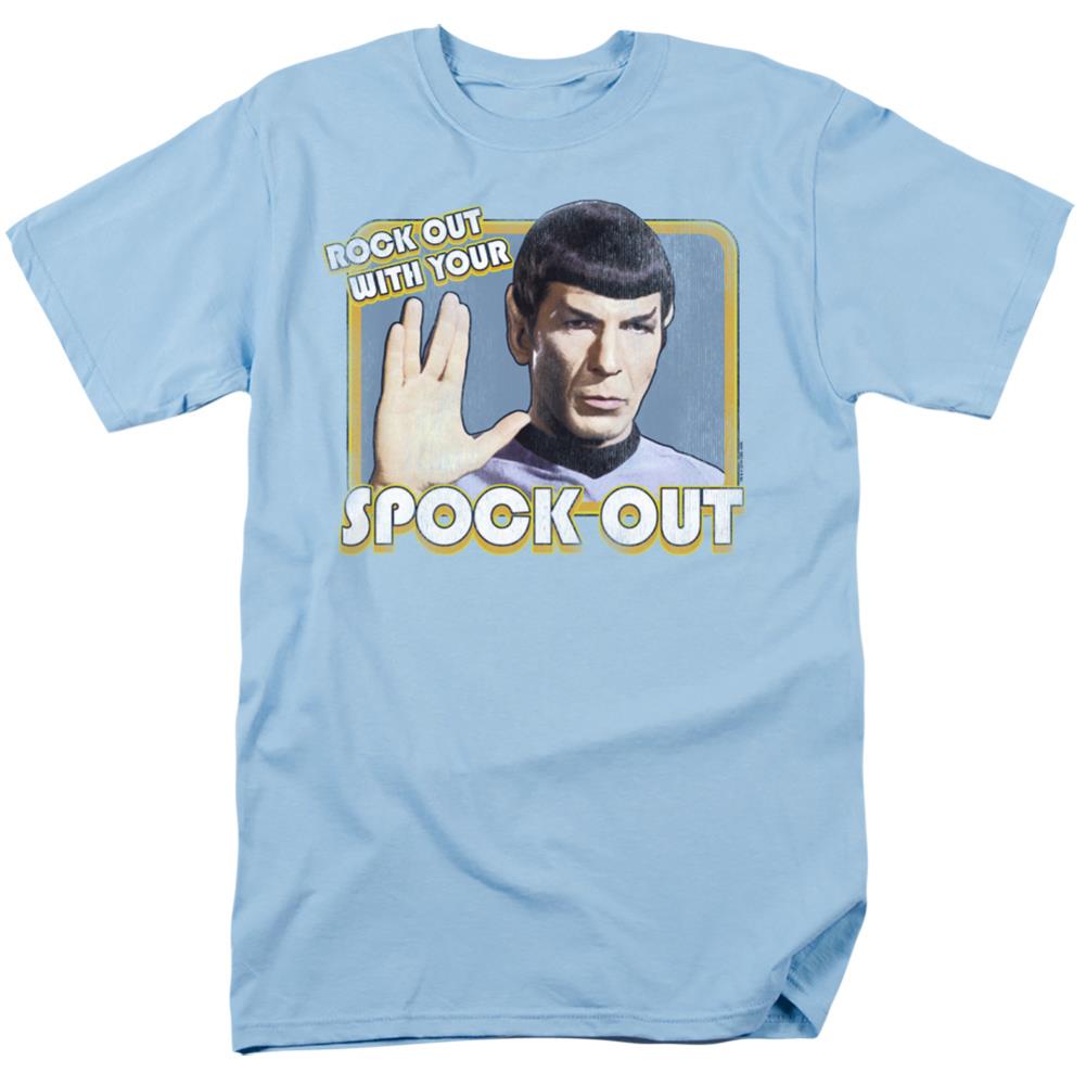 Star Trek Spock Out Men's 18/1 Cotton Short-Sleeve T-Shirt