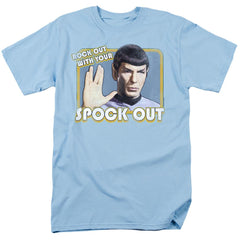 Star Trek Spock Out Men's 18/1 Cotton Short-Sleeve T-Shirt