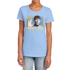Star Trek Spock Out Women's 18/1 Cotton Short-Sleeve T-Shirt
