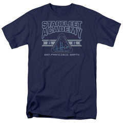 Star Trek Starfleet Academy Earth Men's 18/1 Cotton Short-Sleeve T-Shirt