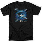 Star Trek Starfleet Vessels Men's 18/1 Cotton Short-Sleeve T-Shirt