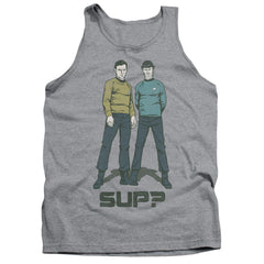 Star Trek Sup Men's 18/1 Cotton Tank Top