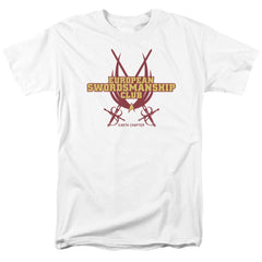 Star Trek Swordsmanship Club Men's 18/1 Cotton Short-Sleeve T-Shirt