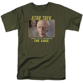 Star Trek The Cage Men's 18/1 Cotton Short-Sleeve T-Shirt