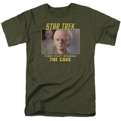 Star Trek The Cage Men's 18/1 Cotton Short-Sleeve T-Shirt