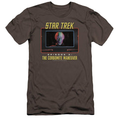 Star Trek The Corbomite Maneuver Men's Ultra-Soft 30/1 Cotton Slim Short-Sleeve T-Shirt