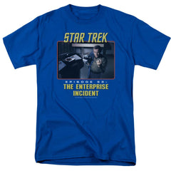 Star Trek The Enterprise Incident Men's 18/1 Cotton Short-Sleeve T-Shirt