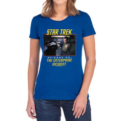 Star Trek The Enterprise Incident Women's 18/1 Cotton Short-Sleeve T-Shirt