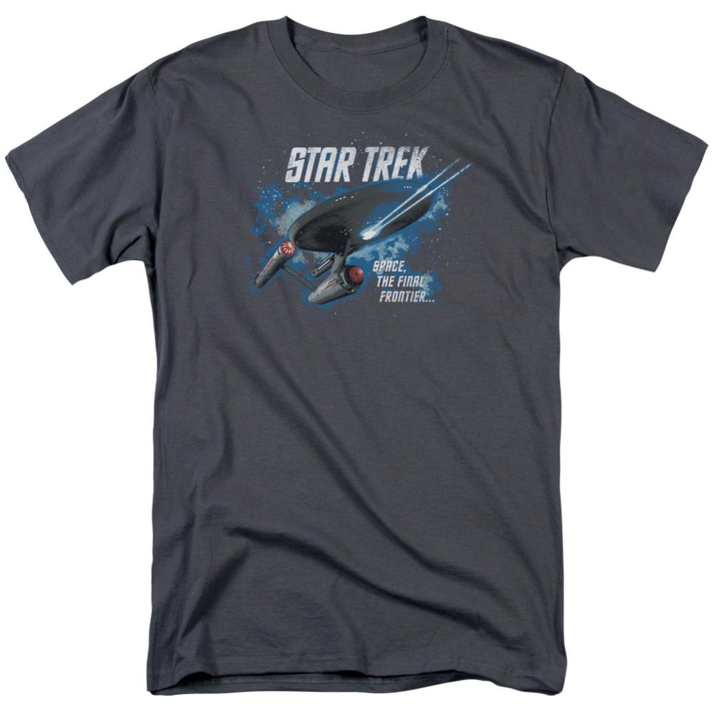 Star Trek The Final Frontier Men's 18/1 Cotton Short-Sleeve T-Shirt
