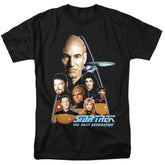 Star Trek The Next Generation Men's 18/1 Cotton Short-Sleeve T-Shirt