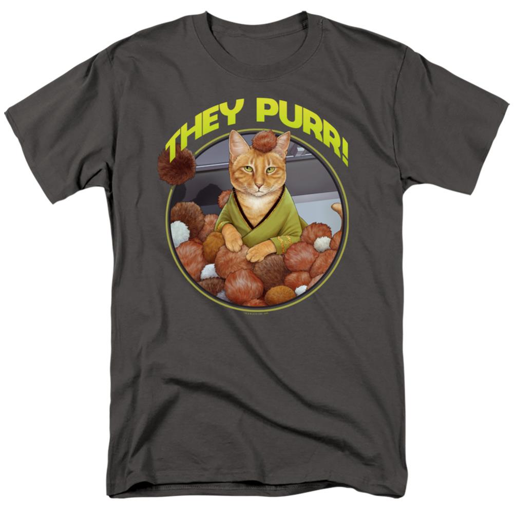 Star Trek The Purr Men's 18/1 Cotton Short-Sleeve T-Shirt