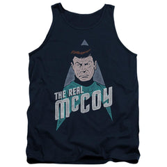 Star Trek The Real McCoy Men's 18/1 Cotton Tank Top