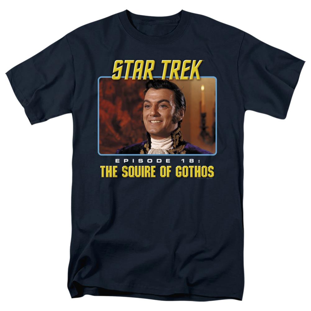 Star Trek The Squire Of Gothos Men's 18/1 Cotton Short-Sleeve T-Shirt