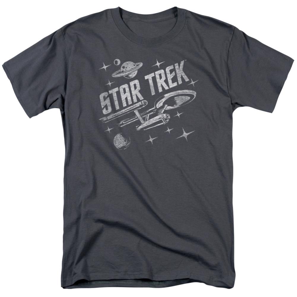 Star Trek Through Space Men's 18/1 Cotton Short-Sleeve T-Shirt