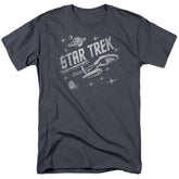 Star Trek Through Space Men's 18/1 Cotton Short-Sleeve T-Shirt